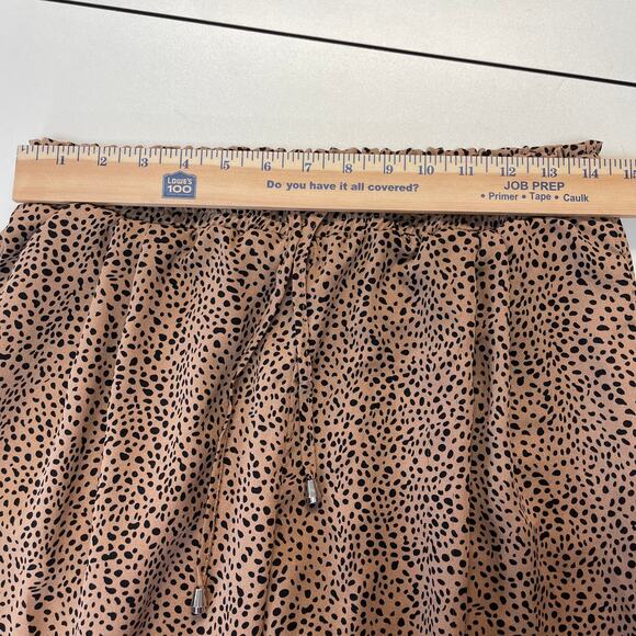 Ellison Leopard Print Joggers Size Large Lightweight - Picture 9 of 11